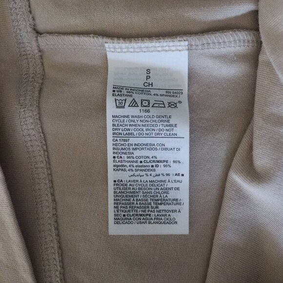 Old Navy Women's Cream Sz S Maternity High Waist Stretch Shorts - Picture 9 of 9